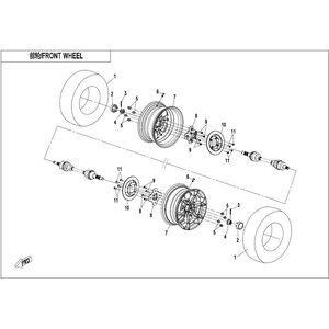 FRONT WHEEL