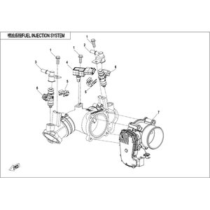 FUEL INJECTION SYSTEM-NO FUEL VAPORIZATION SYSTEM