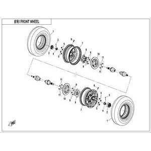 FRONT WHEEL