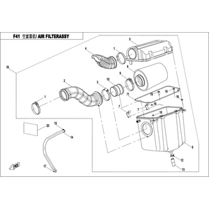 AIR FILTER ASSY.