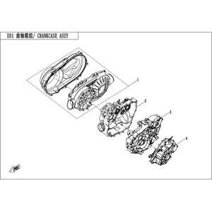 CRANKCASE ASSY.