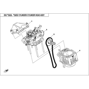 CYLINDER/CYLINDER HEAD ASSY.