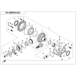 REAR AXLE