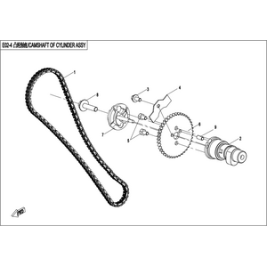 CAMSHAFT OF CYLINDER ASSY.