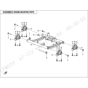 ENGINE MOUNTING PARTS