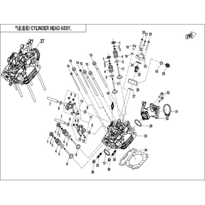 CYLINDER HEAD ASSY.(ORDINARY)