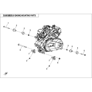 ENGINE MOUNTING PARTS