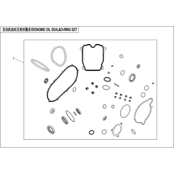 ENGINE OIL SEAL &O-RING