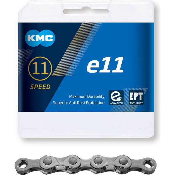 KMC Ketju 11-v KMC e11 EPT, 1/2 x 11/128", E-Bike, 136L, Anti Rust