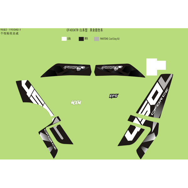 DECAL KIT(EURO, OTHER COLORS)