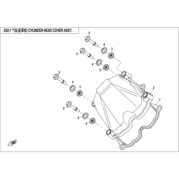 CYLINDER HEAD COVER ASSY