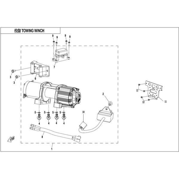 TOWING WINCH