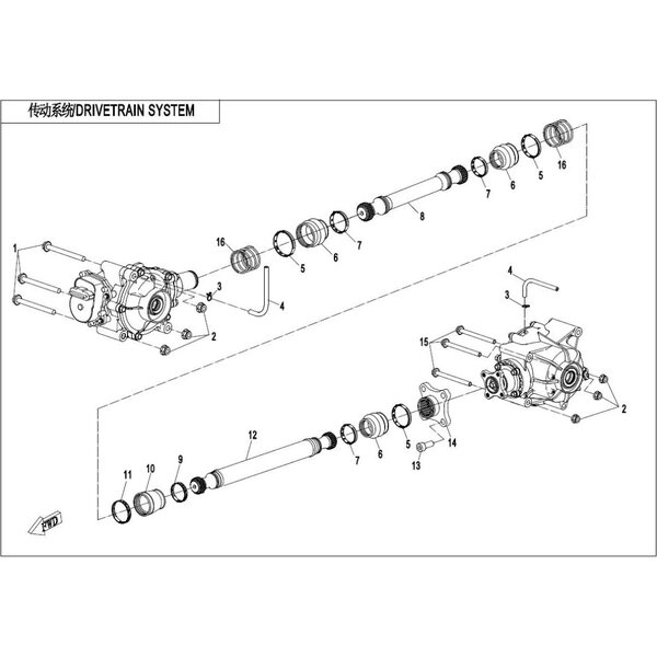 DRIVETRAIN SYSTEM.