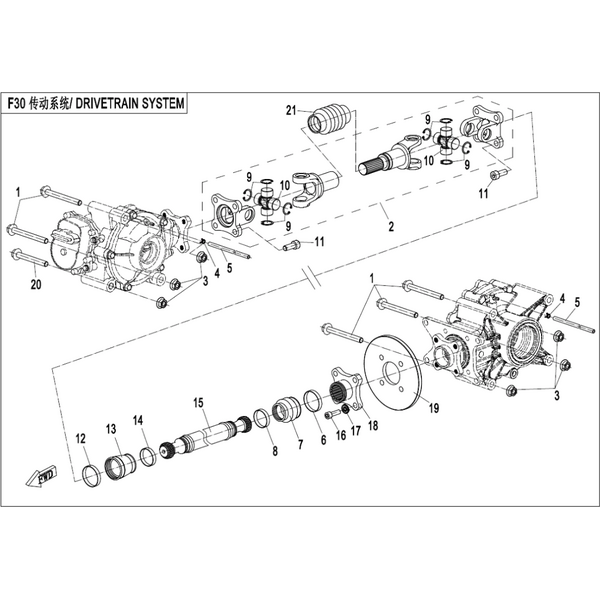 DRIVETRAIN SYSTEM