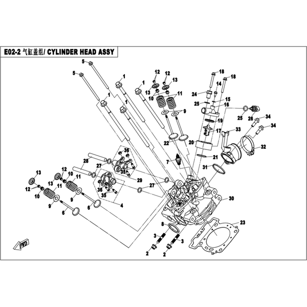 CYLINDER HEAD ASSY