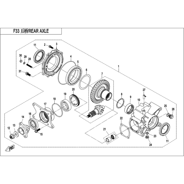 REAR AXLE