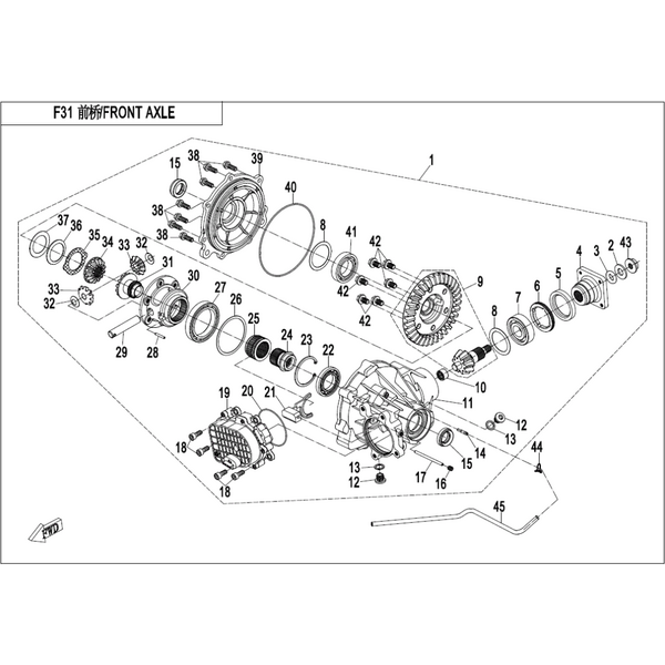 FRONT AXLE