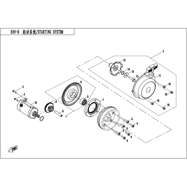 STARTING SYSTEM(WITH RECOIL START)