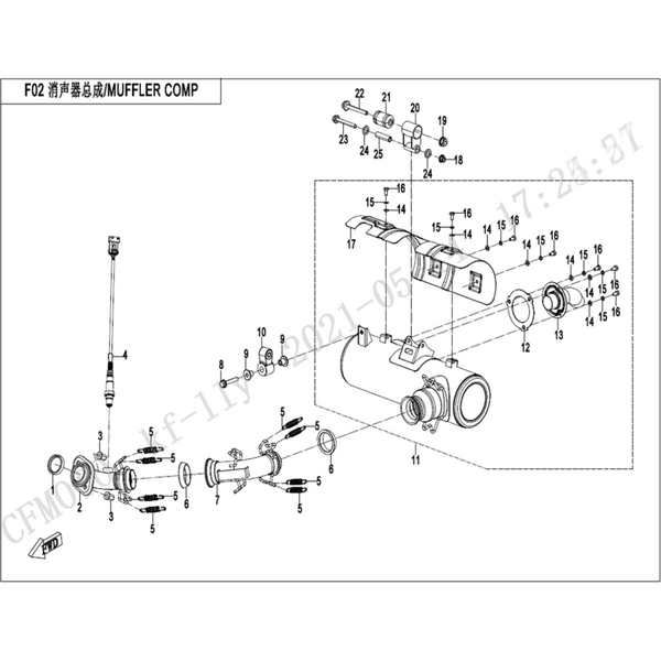 MUFFLER(EU 167)