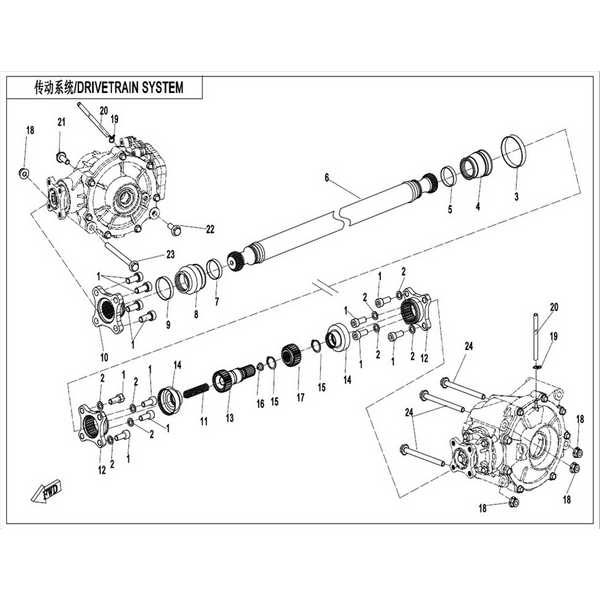 DRIVETRAIN SYSTEM