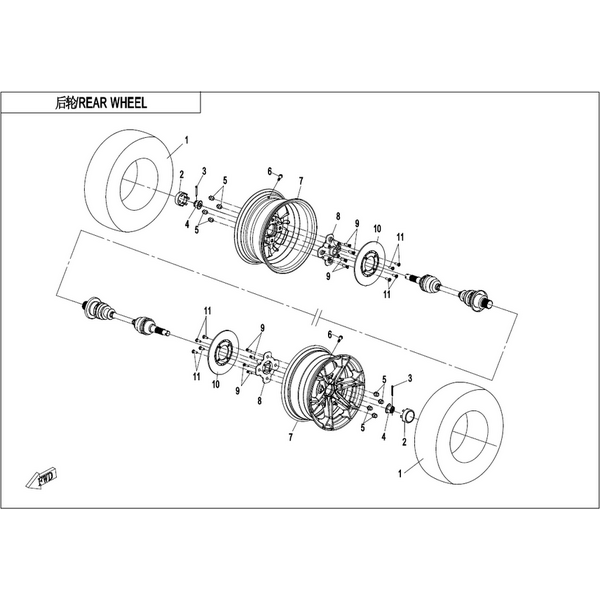 REAR WHEEL