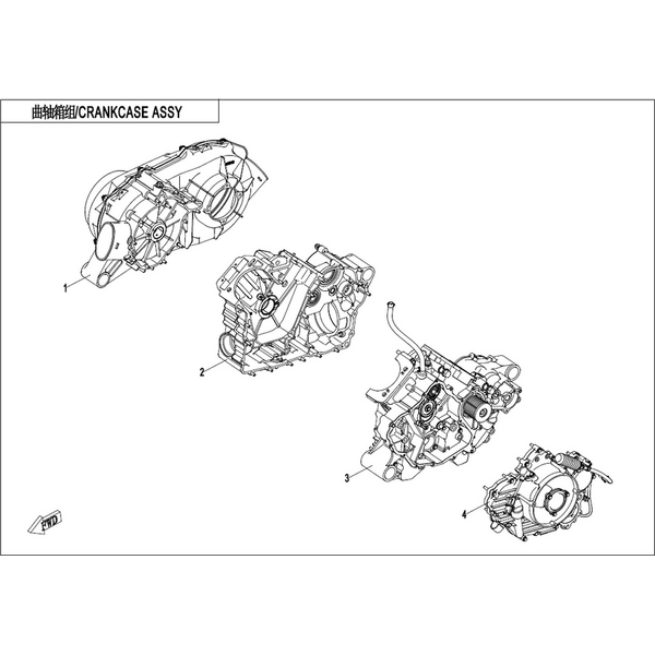 CRANKCASE ASSY